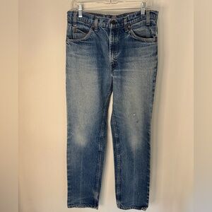 Vintage 501 Levi’s orange tag 1970s Classic Blue Denim Jeans
